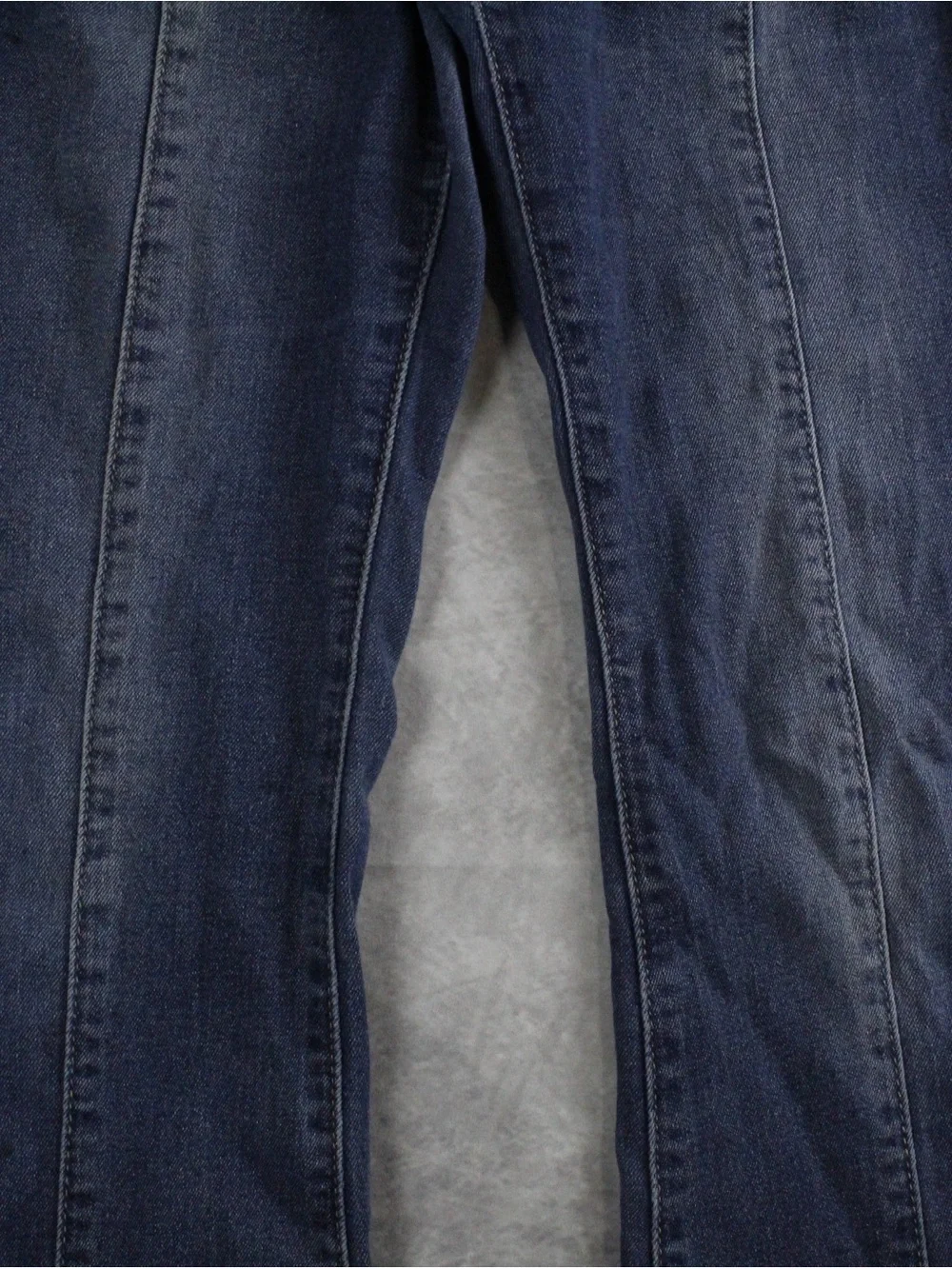 Women's Flare Jeans Front Seam Y2K Bell Bottom Denim Blue Size 27 / S